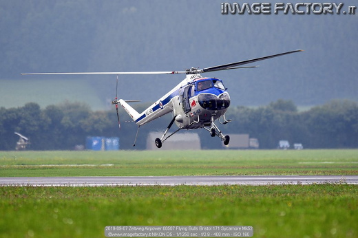 2019-09-07 Zeltweg Airpower 00507 Flying Bulls Bristol 171 Sycamore Mk52